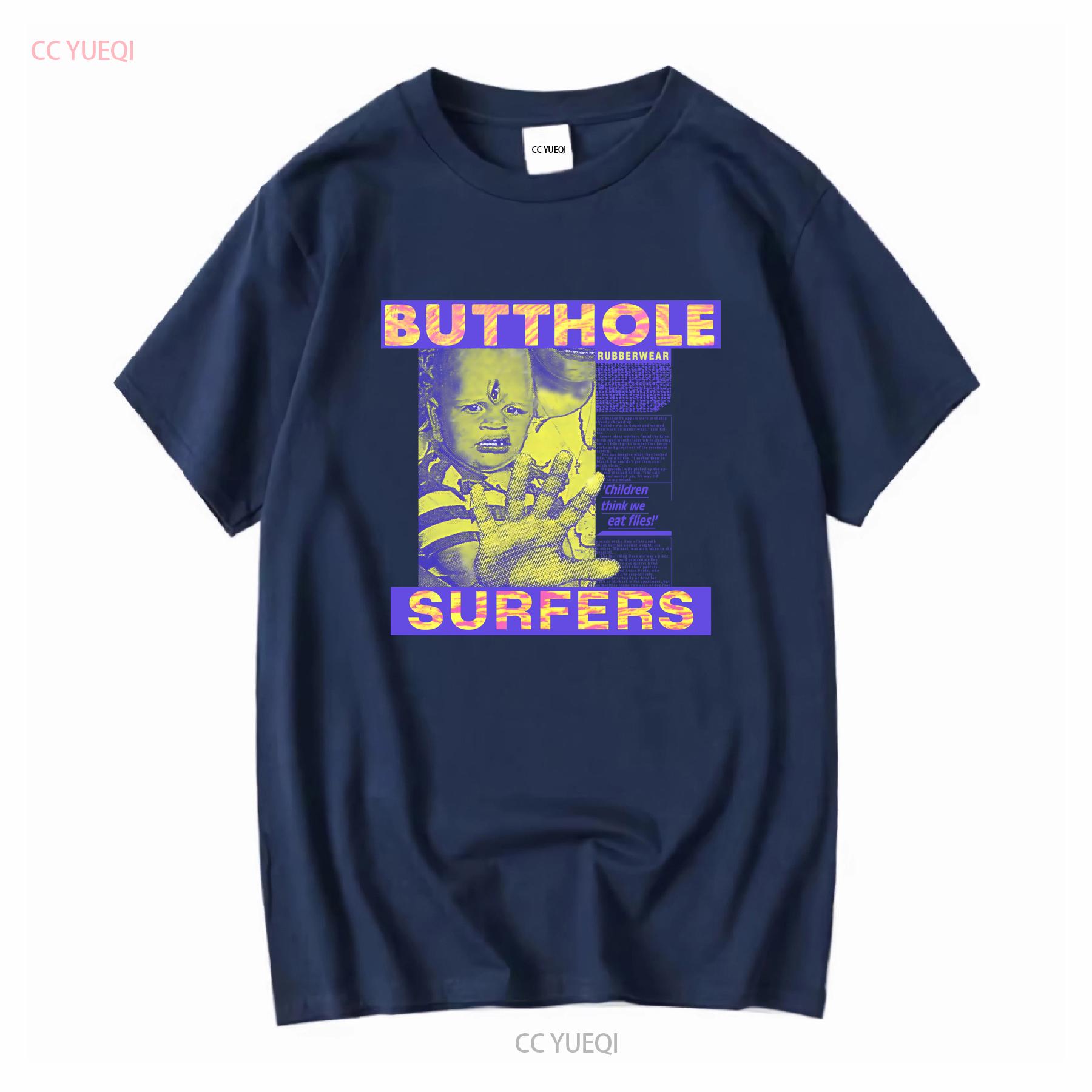 Butthole Surfers 1993 Rubberwear Concert T Shirt Funny White Cotton Men long or short sleeves vintage Washed Slightly XL
Butthole Surfers 1993 Rubberwear Concert T Shirt Funny White Cotton Men long or short sleeves vintage Washed Slightly XL