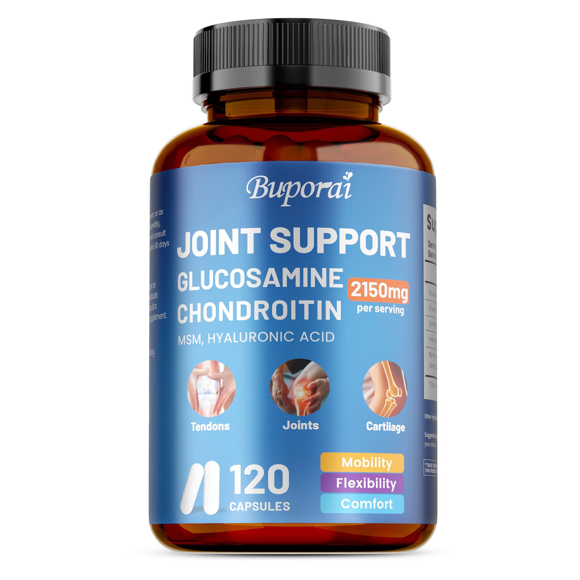 Rich in glucosamine, chondroitin sulfate, and hyaluronic acid, it supports joint health and mobility. 120
Rich in glucosamine, chondroitin sulfate, and hyaluronic acid, it supports joint health and mobility. 120
