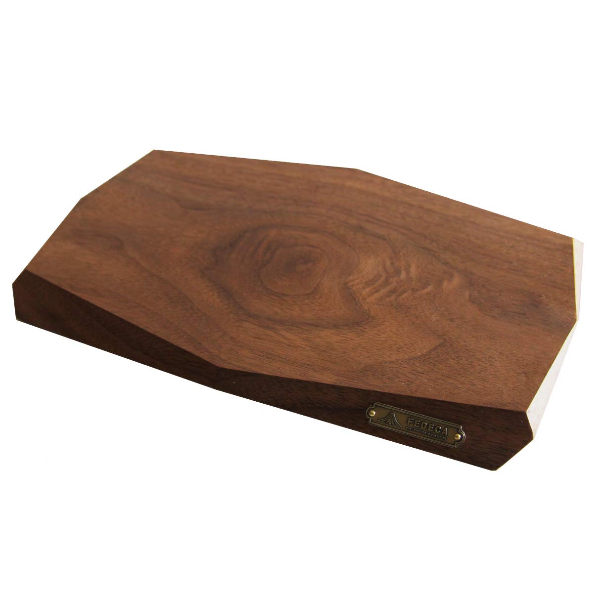 FEDECA 000868 Faceted Cutting Black Walnut Board,
FEDECA 000868 Faceted Cutting Black Walnut Board,