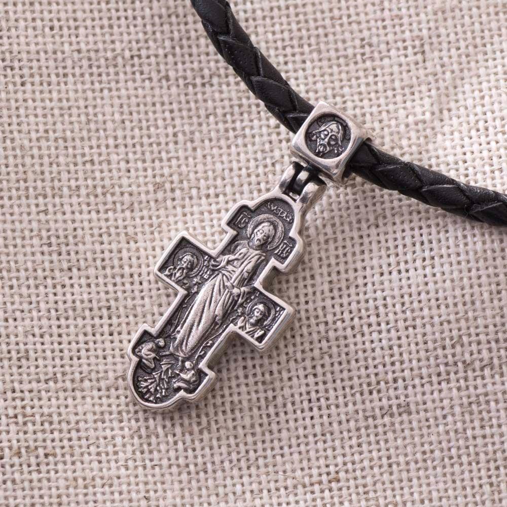 Православний хрест Явлення Христа дружинам-мироносицям. Ікона Божої Матері Ненавмисна Радість Oniks срібний
Православний хрест Явлення Христа дружинам-мироносицям. Ікона Божої Матері Ненавмисна Радість Oniks срібний