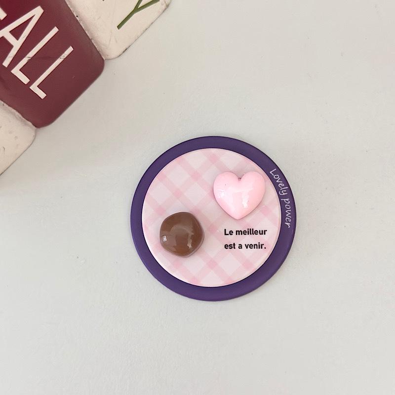 Korean Plaid Heart DIY Magnetic Stand for MagSafe Phones - Strong Desktop Adsorption
Korean Plaid Heart DIY Magnetic Stand for MagSafe Phones - Strong Desktop Adsorption