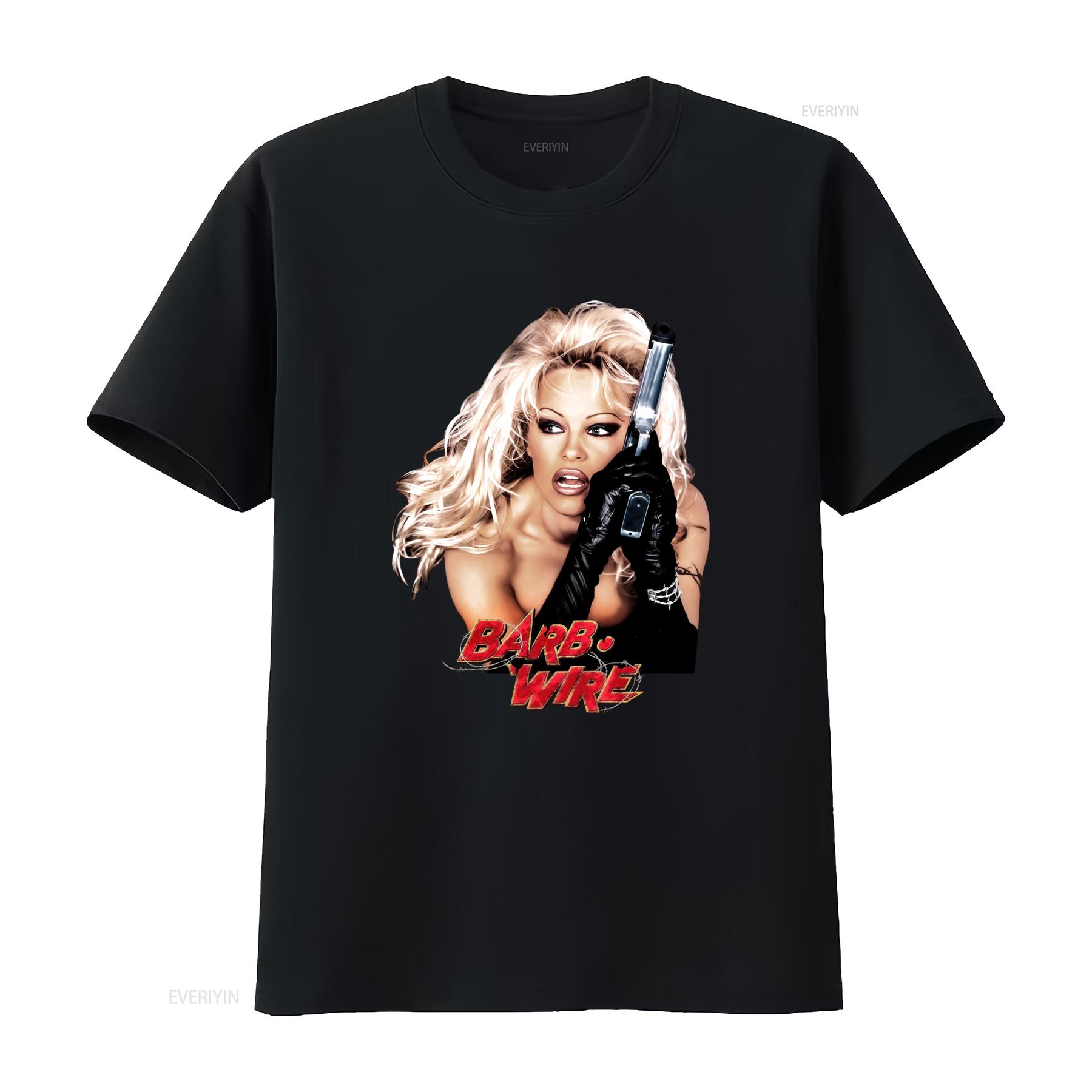 Barb Wire Pamela Anderson Movie T Shirt Stylish Trendy for Fans vintage Washed Unisex designer clothes Top For Everyday Wear 4XL
Barb Wire Pamela Anderson Movie T Shirt Stylish Trendy for Fans vintage Washed Unisex designer clothes Top For Everyday Wear 4XL