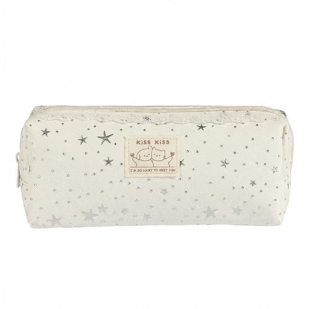 Star Print Pen Bag Large Capacity Pencil Pouch Multi-functional Stationery Organizer Students бежевий
Star Print Pen Bag Large Capacity Pencil Pouch Multi-functional Stationery Organizer Students бежевий