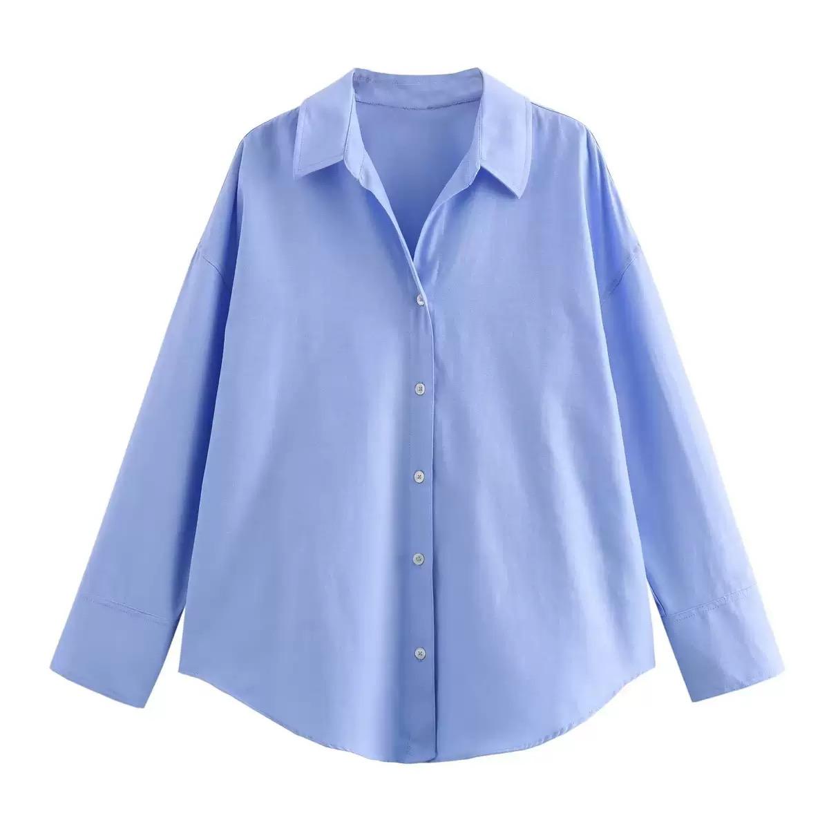 Women s Shirt Long Blue Shirt Women Spring Long Sleeve Oversize Shirts Blouses Korean Style Casual Button Up Shirts S
Women s Shirt Long Blue Shirt Women Spring Long Sleeve Oversize Shirts Blouses Korean Style Casual Button Up Shirts S