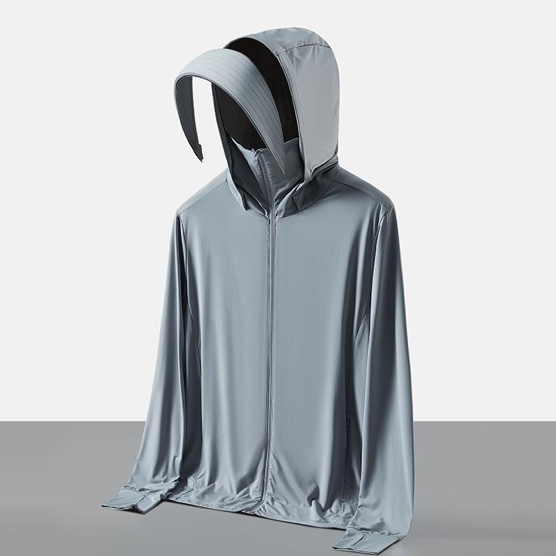 Ice Silk Hooded Sun Protection Jacket with Detachable Face & Neck Guard Women s XXXL
Ice Silk Hooded Sun Protection Jacket with Detachable Face & Neck Guard Women s XXXL