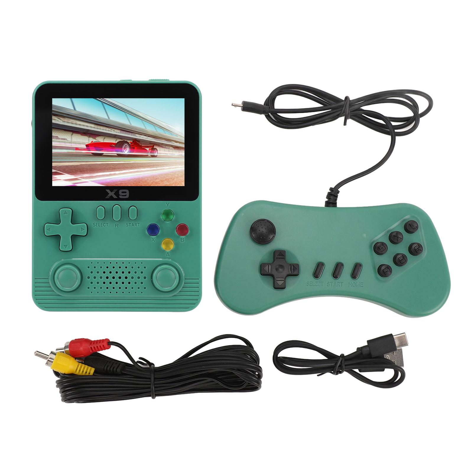 Портативная игровая консоль с картой памяти 32G, игровая консоль в стиле ретро, поддерживает 11 эмуляторов, 3,5 дюйма, IPS Green
Портативная игровая консоль с картой памяти 32G, игровая консоль в стиле ретро, поддерживает 11 эмуляторов, 3,5 дюйма, IPS Green