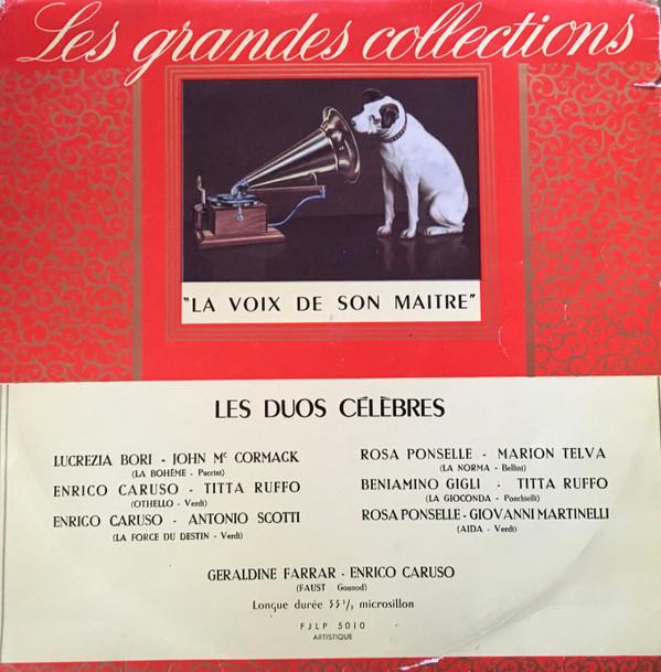 LP Record ENRICO CARUSO ANTONIO SCOTTI GERA Les Duos Celebres FJLP5010 La Voix De Son 1953 France Classical Used
LP Record ENRICO CARUSO ANTONIO SCOTTI GERA Les Duos Celebres FJLP5010 La Voix De Son 1953 France Classical Used