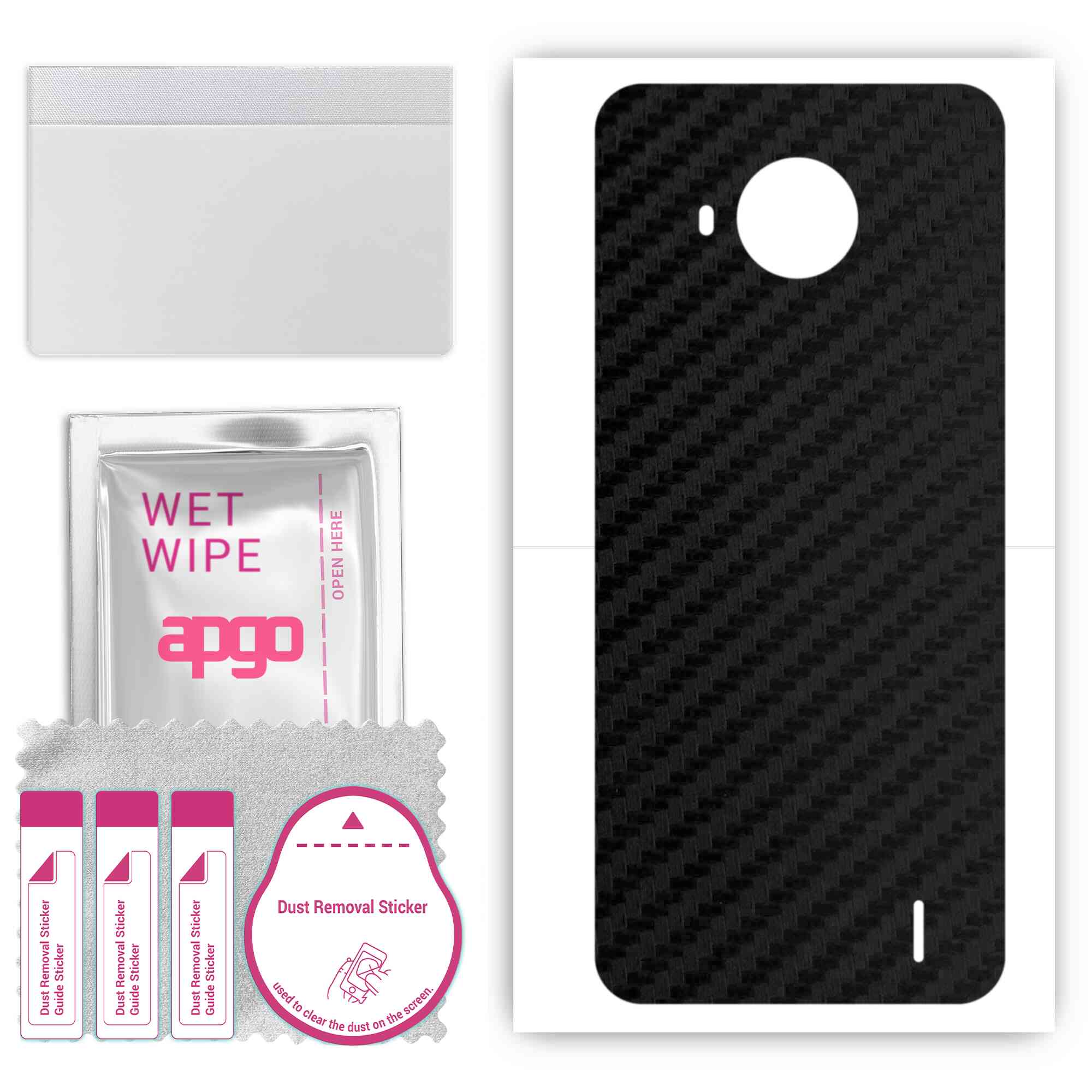 apgo Protective Skin Sticker for the back compatible with Nokia C20 Plus, Wrap Film, Foil, Vinyl - Pattern Carbon Black
apgo Protective Skin Sticker for the back compatible with Nokia C20 Plus, Wrap Film, Foil, Vinyl - Pattern Carbon Black