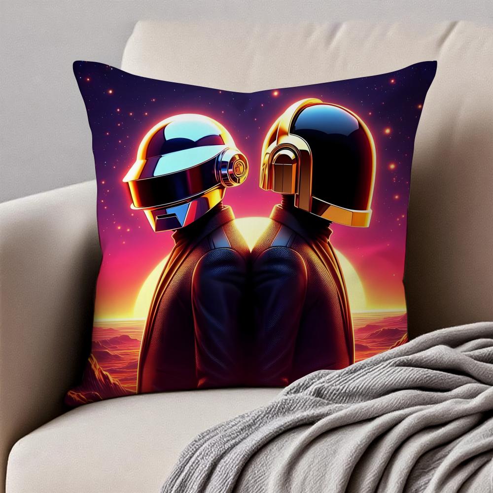 Electronic French Rock Band DDaft PPunk Cushion Cover Pillowcase Antidustmite Invisible Zipper Short Plush Sofa Cushion 30x30cm
Electronic French Rock Band DDaft PPunk Cushion Cover Pillowcase Antidustmite Invisible Zipper Short Plush Sofa Cushion 30x30cm