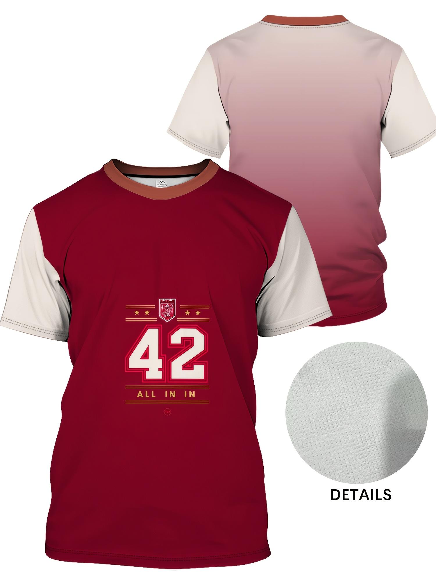 Women s crew neck T-shirt, retro college style football shirt, all-print casual season 5XL
Women s crew neck T-shirt, retro college style football shirt, all-print casual season 5XL