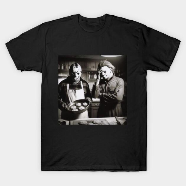 Michael & Jason in kitchen T-Shirt Unisex T-Shirt XXXXL
Michael & Jason in kitchen T-Shirt Unisex T-Shirt XXXXL