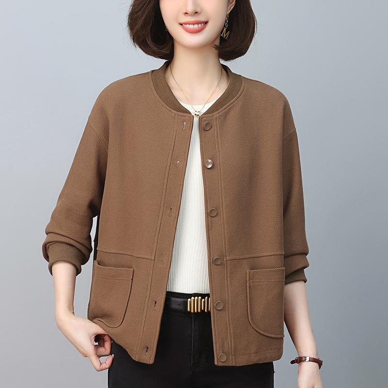 Women s 2024 Spring/Autumn Plus Size Fashionable Baseball Jacket - Short, Lightweight, for Middle-Aged Women Medium чёрный
Women s 2024 Spring/Autumn Plus Size Fashionable Baseball Jacket - Short, Lightweight, for Middle-Aged Women Medium чёрный