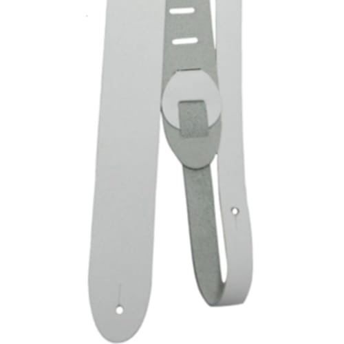 Perri s Basic Leather Guitar Strap, 2.5 inches wide, White, P25-182
Perri s Basic Leather Guitar Strap, 2.5 inches wide, White, P25-182