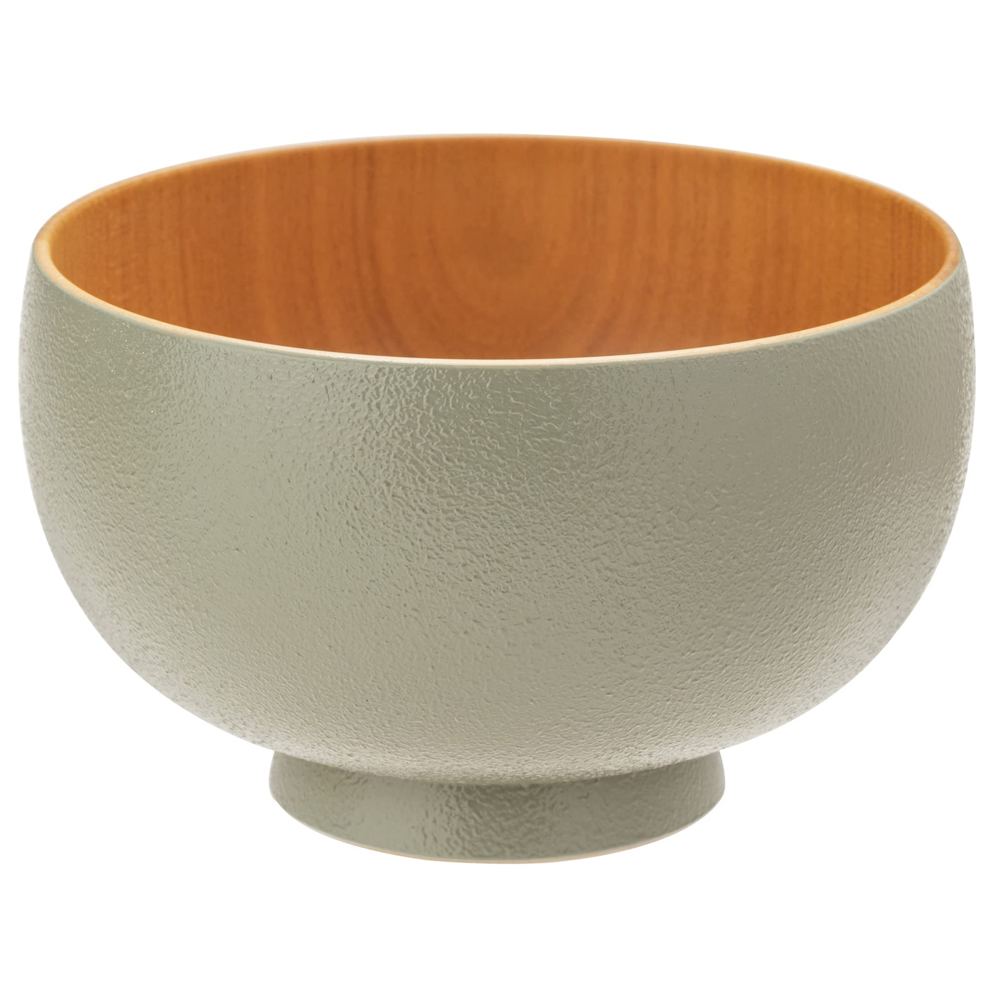 Yamanaka Lacquerware Shirasagi Woodwork Soup Bowl, Shirasagi Bowl, Medium, Approx. 11cm, sibo, Sakura, Natural x Green, Made in Japan
Yamanaka Lacquerware Shirasagi Woodwork Soup Bowl, Shirasagi Bowl, Medium, Approx. 11cm, sibo, Sakura, Natural x Green, Made in Japan