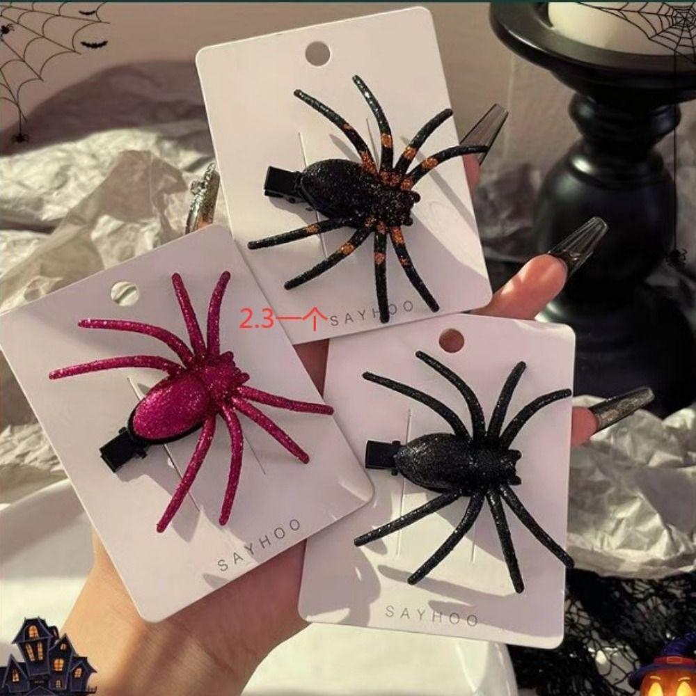 Headwear Halloween Spider Hairpin Black Halloween Headdress Ghost Festival Supplies style 1
Headwear Halloween Spider Hairpin Black Halloween Headdress Ghost Festival Supplies style 1