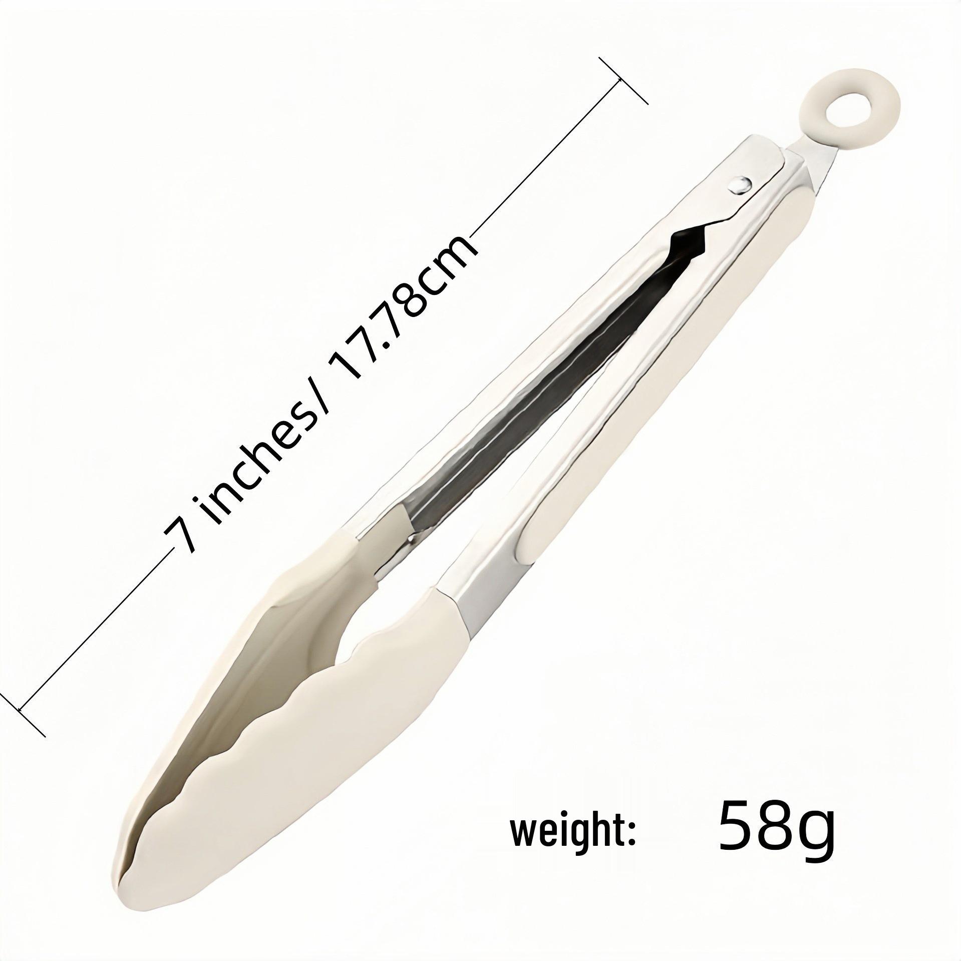 Багатофункціональні кухонні щипці з нержавіючої сталі з ручками для хліба, барбекю та стейків.
Багатофункціональні кухонні щипці з нержавіючої сталі з ручками для хліба, барбекю та стейків.