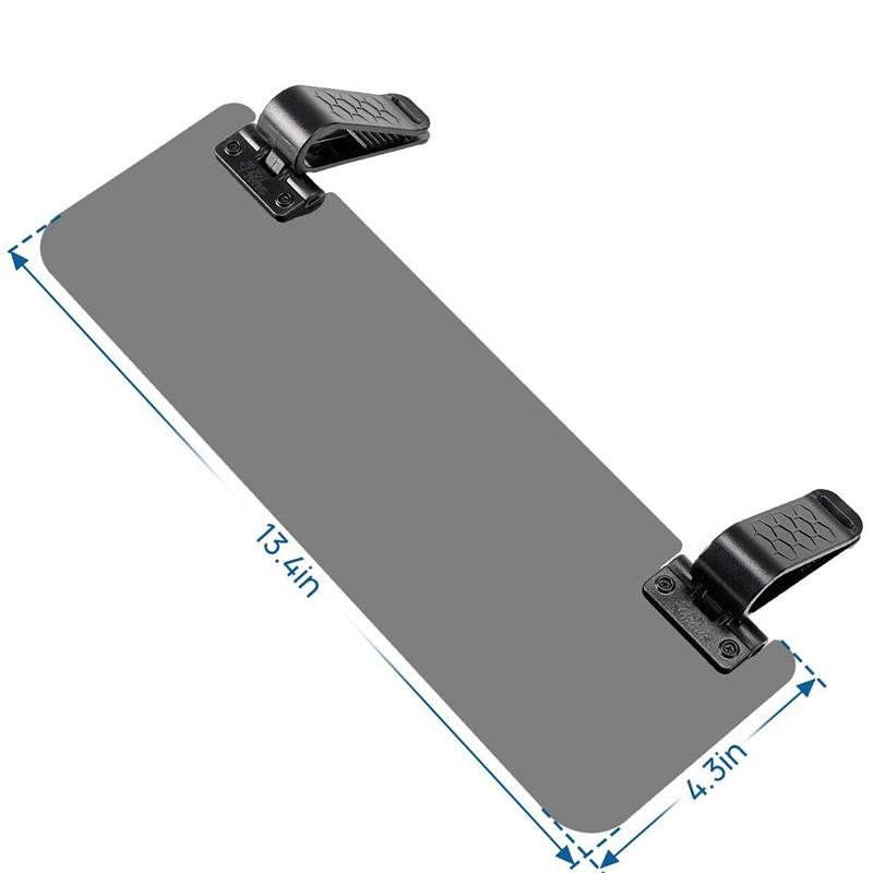 Dual-Clip Car Visor Shade Extension – Heat-Resistant, Lightweight, Fits Most Vehicle Models чёрный
Dual-Clip Car Visor Shade Extension – Heat-Resistant, Lightweight, Fits Most Vehicle Models чёрный