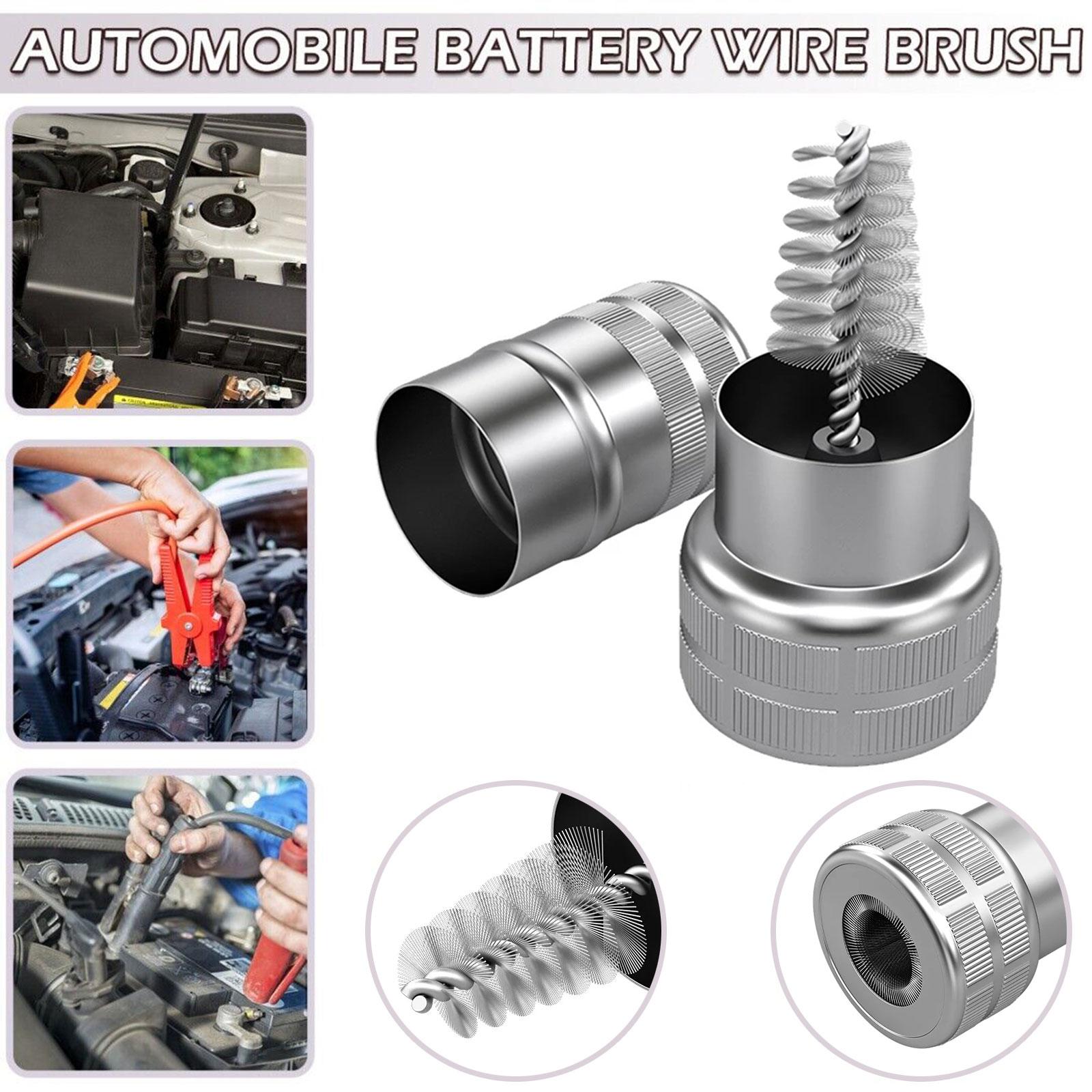 Car Cleaning Tools Car Battery Terminal Wire Brush Stainless Brushes Post Steel Dirt Corrosion Cleaning Cleaner Wire Brush V2b2
Car Cleaning Tools Car Battery Terminal Wire Brush Stainless Brushes Post Steel Dirt Corrosion Cleaning Cleaner Wire Brush V2b2