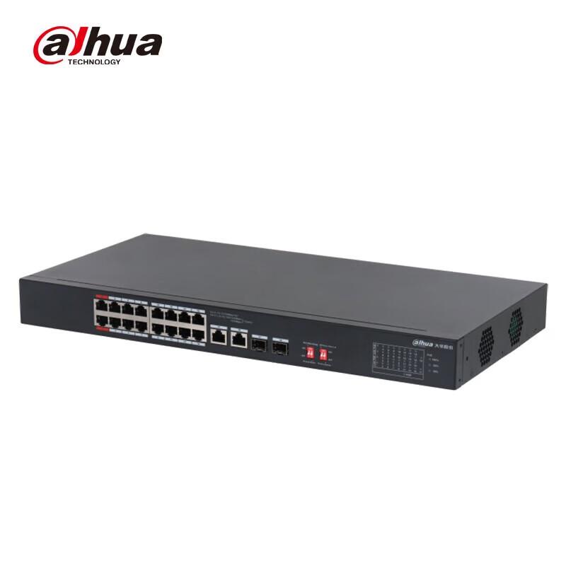 Dahua 16-Port 100M PoE Unmanaged Switch with Gigabit Uplinks CN plug (adapter included)
Dahua 16-Port 100M PoE Unmanaged Switch with Gigabit Uplinks CN plug (adapter included)