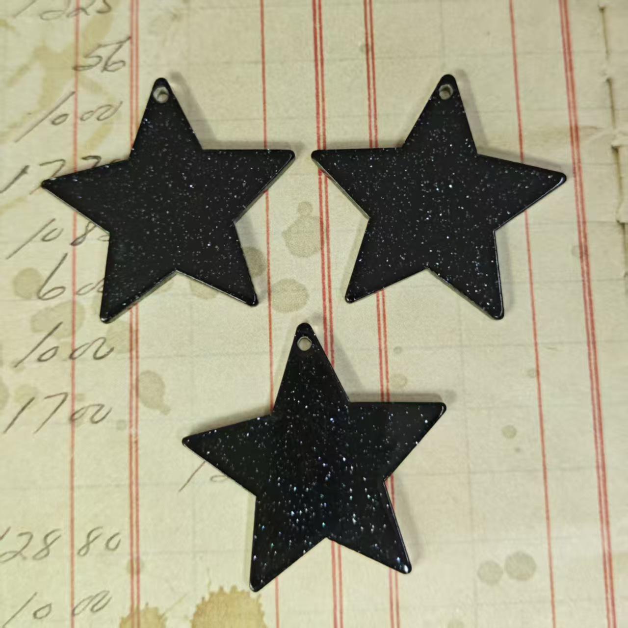 Colorful Five-Pointed Star Acrylic Powder for DIY Jewelry & Keychain Charms чорний
Colorful Five-Pointed Star Acrylic Powder for DIY Jewelry & Keychain Charms чорний