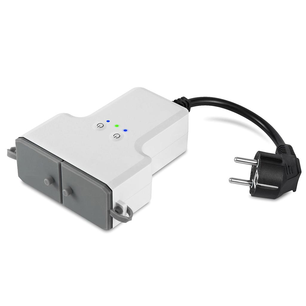 Outdoor Waterproof Smart WiFi Plug Heavy Duty Home Wi-Fi Outlet Voice & Remote Control Outlet No Hub Required Durable 1 білий
Outdoor Waterproof Smart WiFi Plug Heavy Duty Home Wi-Fi Outlet Voice & Remote Control Outlet No Hub Required Durable 1 білий