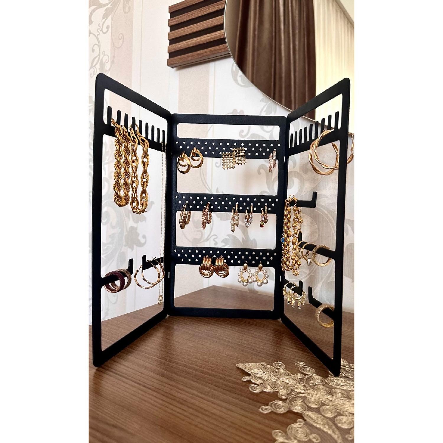 Jewelry Strap Jewelry Regulatory Jewelry Stand 3 Pieces Necklace Ring Earrings чорний
Jewelry Strap Jewelry Regulatory Jewelry Stand 3 Pieces Necklace Ring Earrings чорний