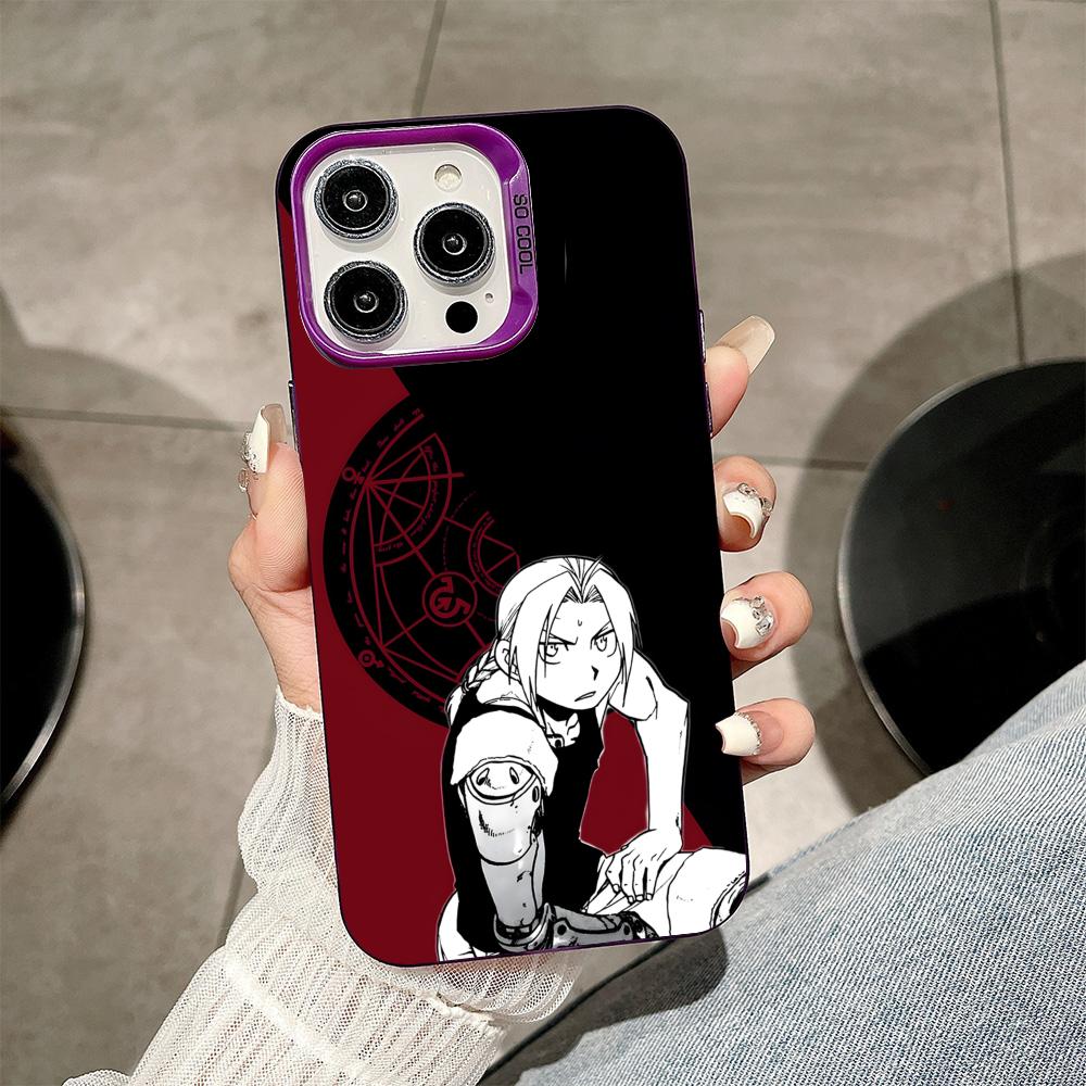 Fullmetal Edward Elric Phone Case for iPhone 17 16 15 14 13 12 11 X XR XS Air Pro Max Plus Purple Colorful Silver Cover iPhone 16 Pro
Fullmetal Edward Elric Phone Case for iPhone 17 16 15 14 13 12 11 X XR XS Air Pro Max Plus Purple Colorful Silver Cover iPhone 16 Pro