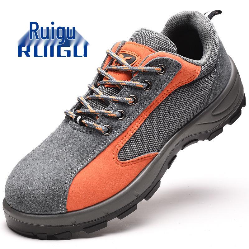 All-Season Anti-Slip Safety Shoes - Anti-Smash, Anti-Puncture, Shock-Absorbing Work Footwear 609 Brown-Red RG, Size 36
All-Season Anti-Slip Safety Shoes - Anti-Smash, Anti-Puncture, Shock-Absorbing Work Footwear 609 Brown-Red RG, Size 36