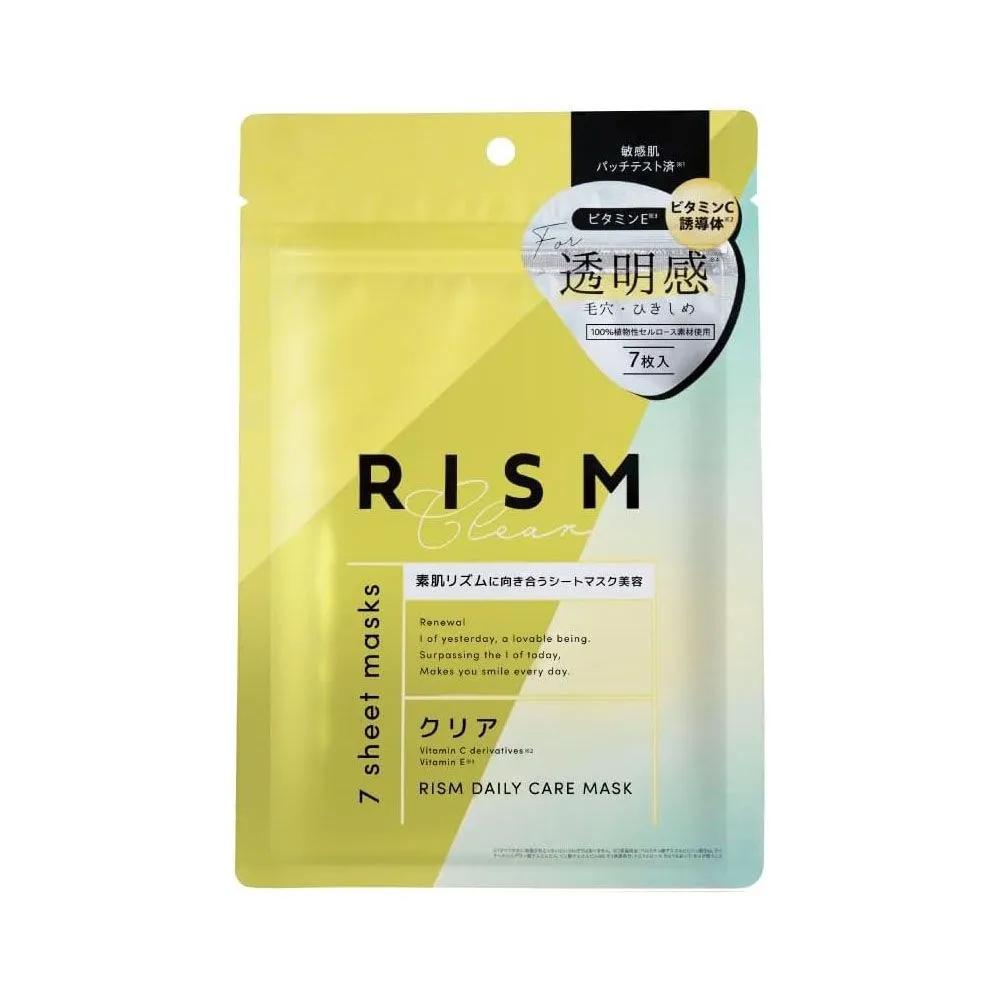 RISM DAILY CARE MASK 7-Pack CLEAR
RISM DAILY CARE MASK 7-Pack CLEAR