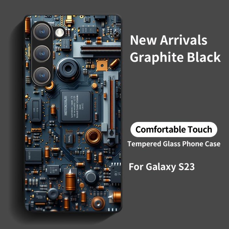 Circuit board pattern glass phone case suitable for Samsung for galaxy S26 S25 S24 S22 S21 S20 FE Ultra Plus 5G anti drop Galaxy S23 FE
Circuit board pattern glass phone case suitable for Samsung for galaxy S26 S25 S24 S22 S21 S20 FE Ultra Plus 5G anti drop Galaxy S23 FE