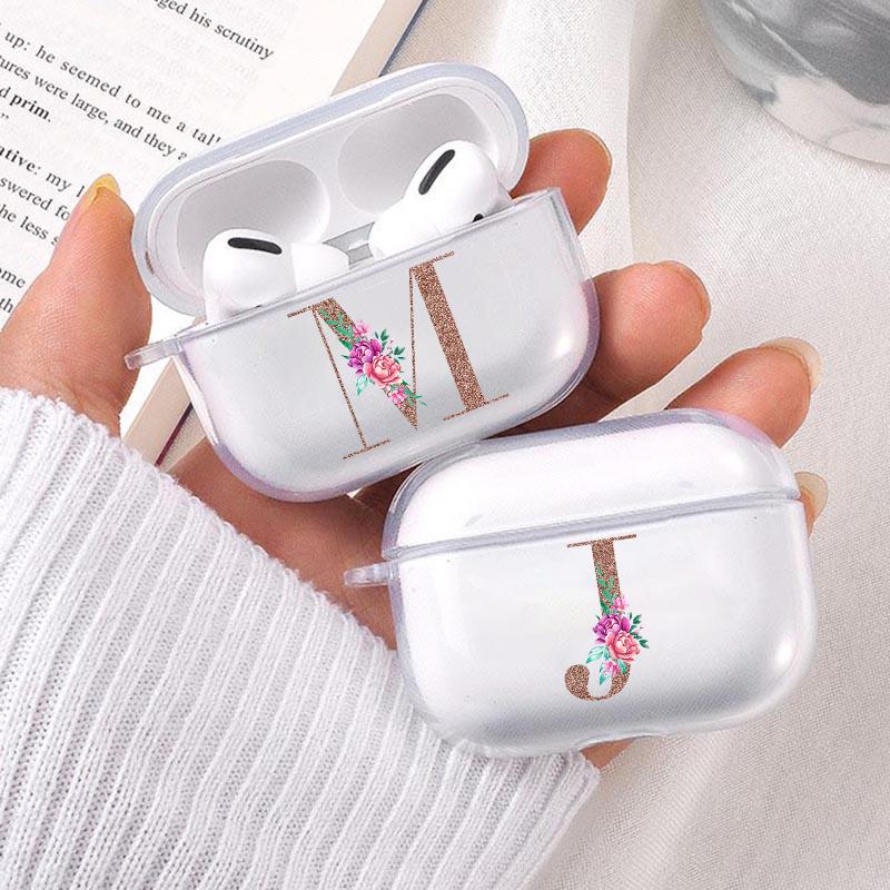 Роскошный мягкий прозрачный чехол из ТПУ с цветком AZ Letter для Apple Airpods Pro 3 2 1, Bluetooth, беспроводные чехлы для Airpod, чехол для наушников
Роскошный мягкий прозрачный чехол из ТПУ с цветком AZ Letter для Apple Airpods Pro 3 2 1, Bluetooth, беспроводные чехлы для Airpod, чехол для наушников