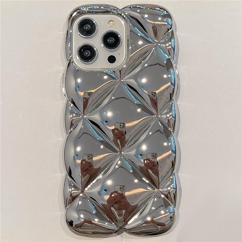 3D Diamond Pattern Electroplated Phone Case Compatible with iPhone 11/12/13/14/15/16/17/PRO/MAX/Air iPhone 11
3D Diamond Pattern Electroplated Phone Case Compatible with iPhone 11/12/13/14/15/16/17/PRO/MAX/Air iPhone 11