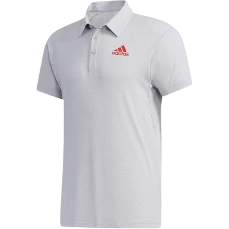 Adidas Tennis Heather Heat.Rdy Pullover Comfortable Short Sleeve Polo Shirt Men Polo Shirts Light-Gray FS3772 L
Adidas Tennis Heather Heat.Rdy Pullover Comfortable Short Sleeve Polo Shirt Men Polo Shirts Light-Gray FS3772 L