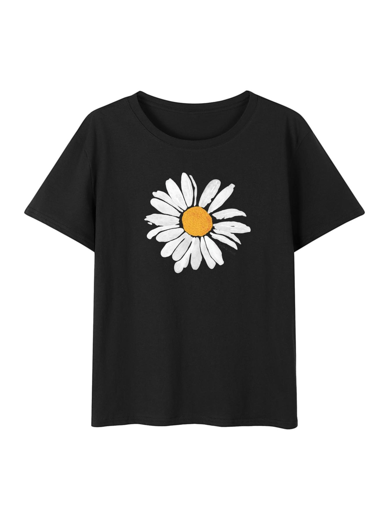 Womens Casual Short Sleeve Black Summer Top Geometric Print Glossy Fabric Crew Neck TShirt Everyday Comfor Aesthetic Clothes S
Womens Casual Short Sleeve Black Summer Top Geometric Print Glossy Fabric Crew Neck TShirt Everyday Comfor Aesthetic Clothes S