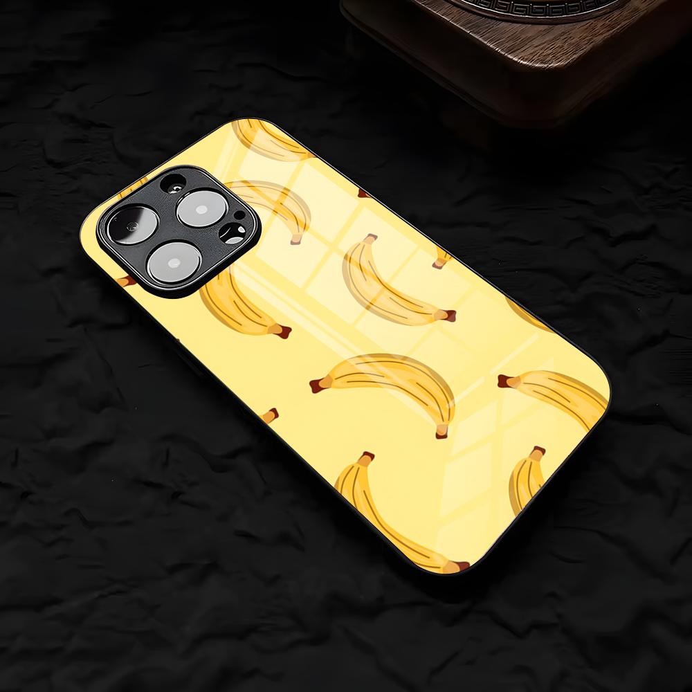 Banana Pattern Phone Case For IPhone 17 Air 16 E Pro Max 15 14 13 Mini 12 Pro 11 Max Plus Black Glass Cover iPhone 16e
Banana Pattern Phone Case For IPhone 17 Air 16 E Pro Max 15 14 13 Mini 12 Pro 11 Max Plus Black Glass Cover iPhone 16e