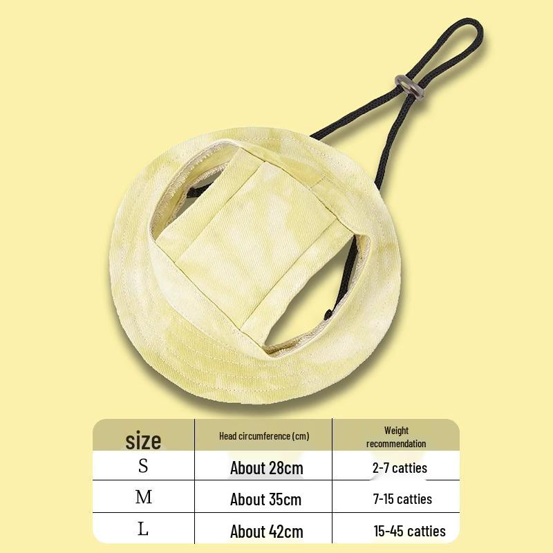 Очаровательная шляпа от солнца, открывающая уши, для кошек и собак – Идеально подходит для лета! L
Очаровательная шляпа от солнца, открывающая уши, для кошек и собак – Идеально подходит для лета! L