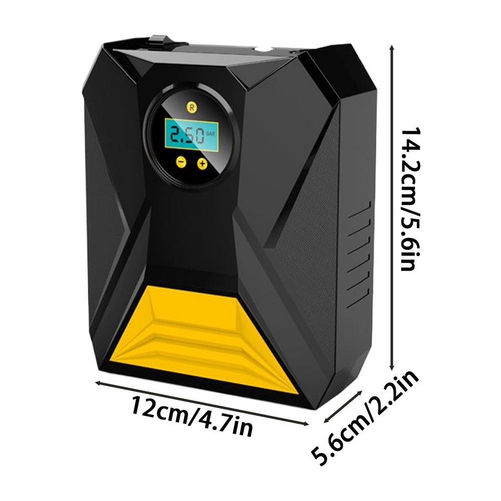 Tire Inflator Portable Air Compressor Electric Pump Digital Pressure Gauge 12v Electric Digital Display Pressure Gauge Cordless чёрный
Tire Inflator Portable Air Compressor Electric Pump Digital Pressure Gauge 12v Electric Digital Display Pressure Gauge Cordless чёрный