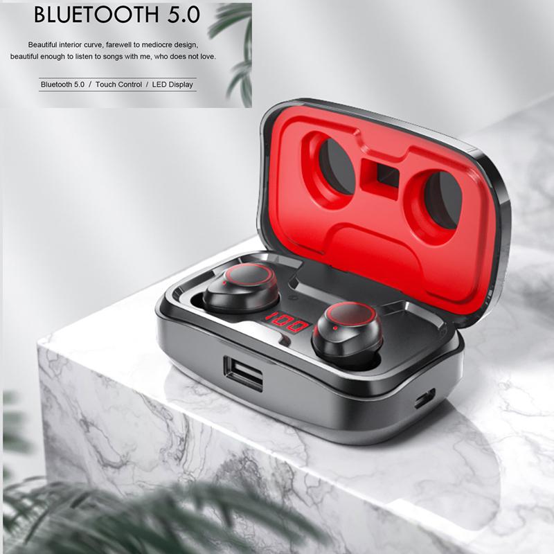 5,0 Bluetooth 9D стерео наушники беспроводные наушники IPX7 водонепроницаемые наушники спортивные наушники гарнитуры с микрофоном красный
5,0 Bluetooth 9D стерео наушники беспроводные наушники IPX7 водонепроницаемые наушники спортивные наушники гарнитуры с микрофоном красный