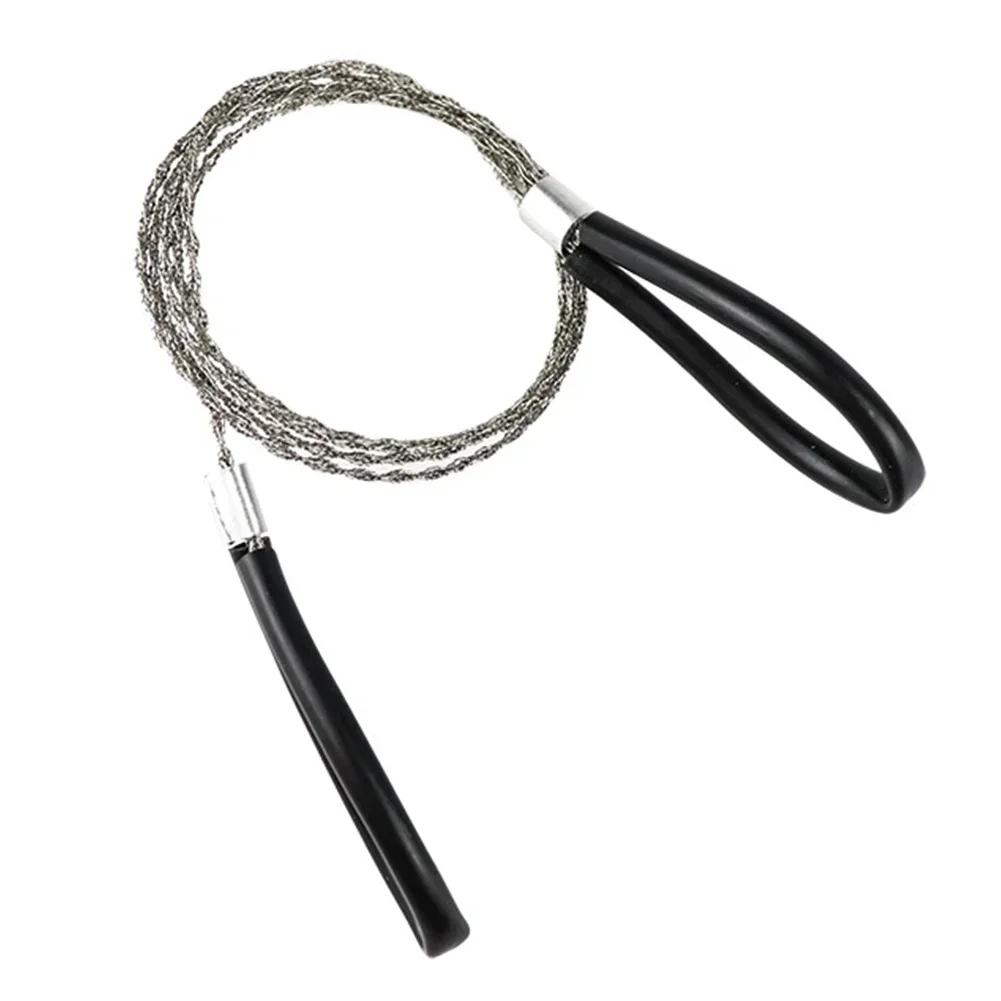 Stainless Steel Wire Saw with Finger Handle - Portable Camping Survival Saw for Hiking Emergency Cutting EDC Pocket Tool
Stainless Steel Wire Saw with Finger Handle - Portable Camping Survival Saw for Hiking Emergency Cutting EDC Pocket Tool