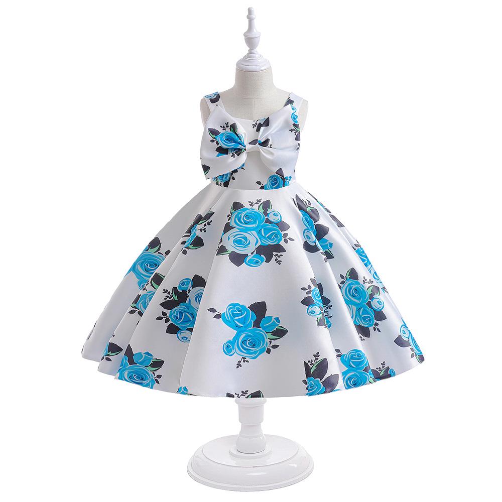 New Style Children s Princess Bow Print Pastoral Knee-Length Dress 110cm небесно-голубой
New Style Children s Princess Bow Print Pastoral Knee-Length Dress 110cm небесно-голубой