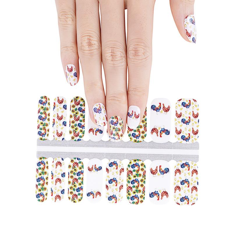 Cartoon Simple Nail Art Stickers Korean Nail Polish Film Full Stickers ZB Series Nail Stickers normal specification
Cartoon Simple Nail Art Stickers Korean Nail Polish Film Full Stickers ZB Series Nail Stickers normal specification