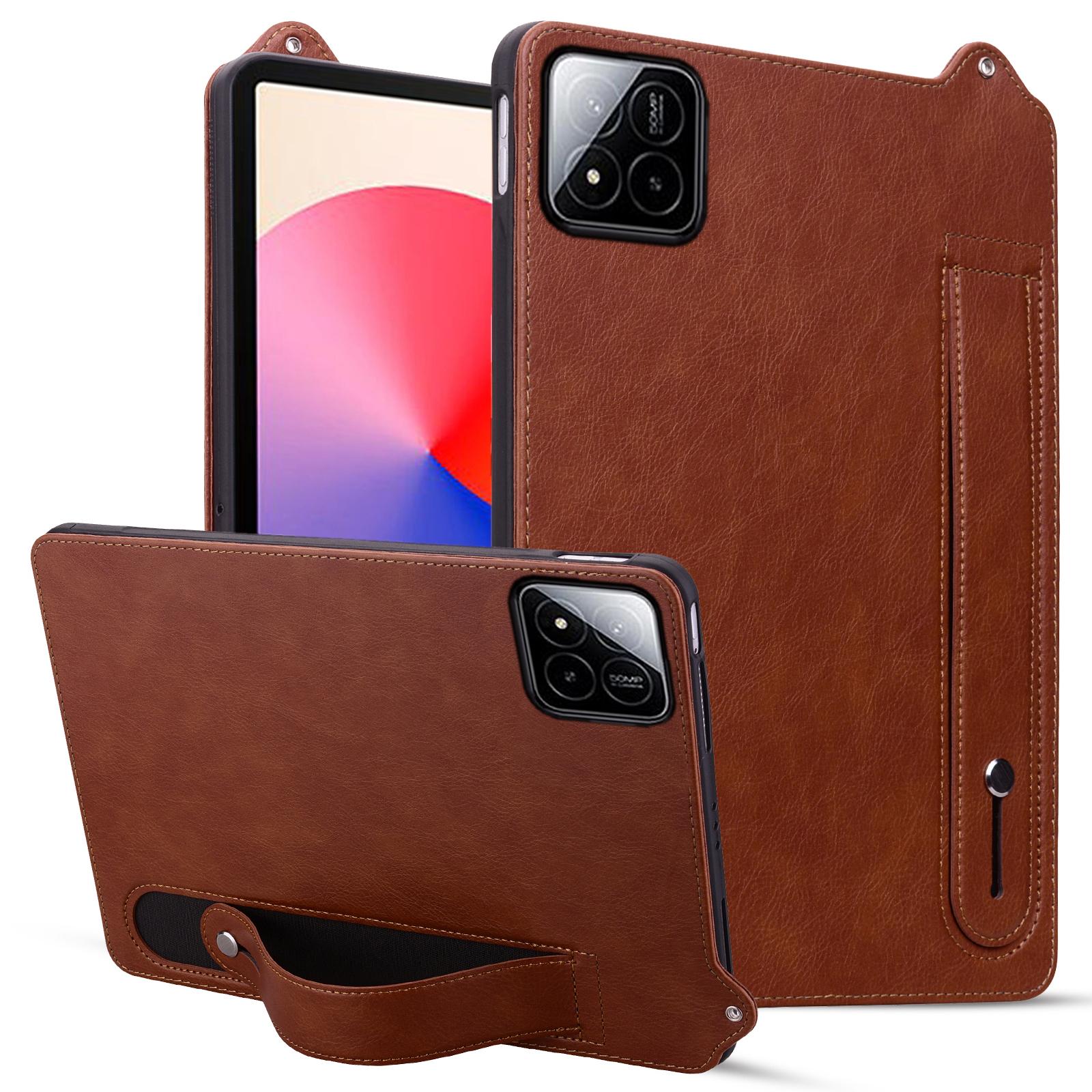 Чехол для Xiaomi Pad 7/Pad 7 Pro с ручным ремешком, подставкой, кожаная обложка для планшета Brown
Чехол для Xiaomi Pad 7/Pad 7 Pro с ручным ремешком, подставкой, кожаная обложка для планшета Brown