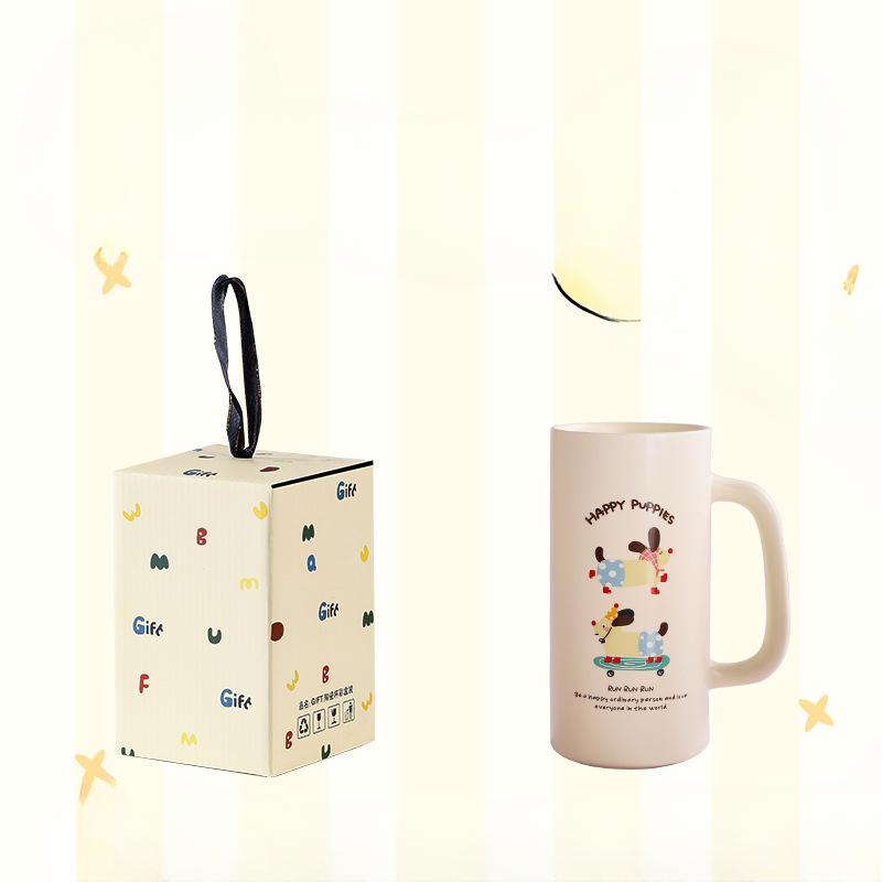 Apple Puppy Water Cup Straight Cup New Year Souvenir High Looking Mug Gift Box Cute Best Friend Cup Gift Gift 301-400ml
Apple Puppy Water Cup Straight Cup New Year Souvenir High Looking Mug Gift Box Cute Best Friend Cup Gift Gift 301-400ml