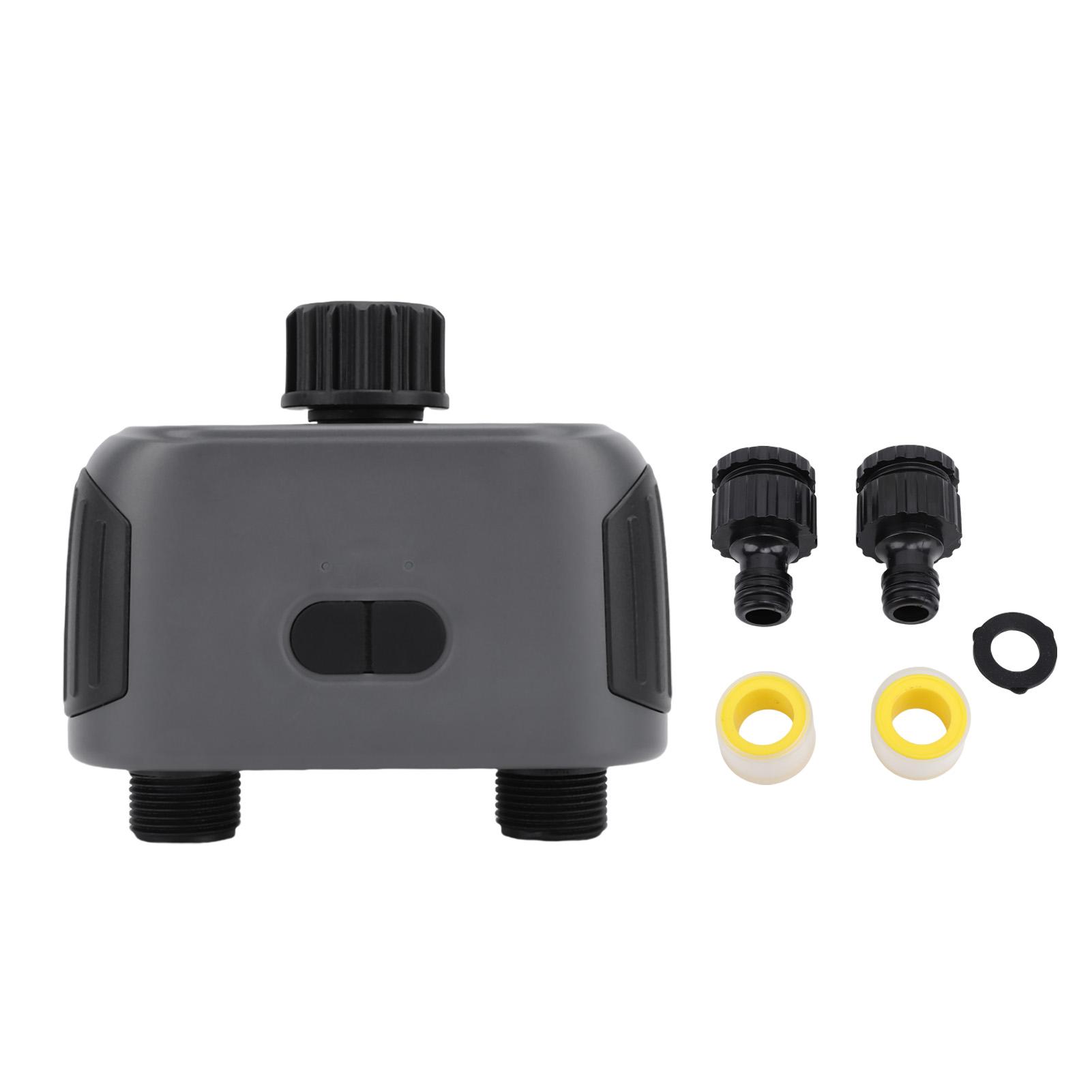 Bluetooth Irrigation Timer 2 Outlets Smart Water Valve Controller Adjustable Watering Sprinkler
Bluetooth Irrigation Timer 2 Outlets Smart Water Valve Controller Adjustable Watering Sprinkler