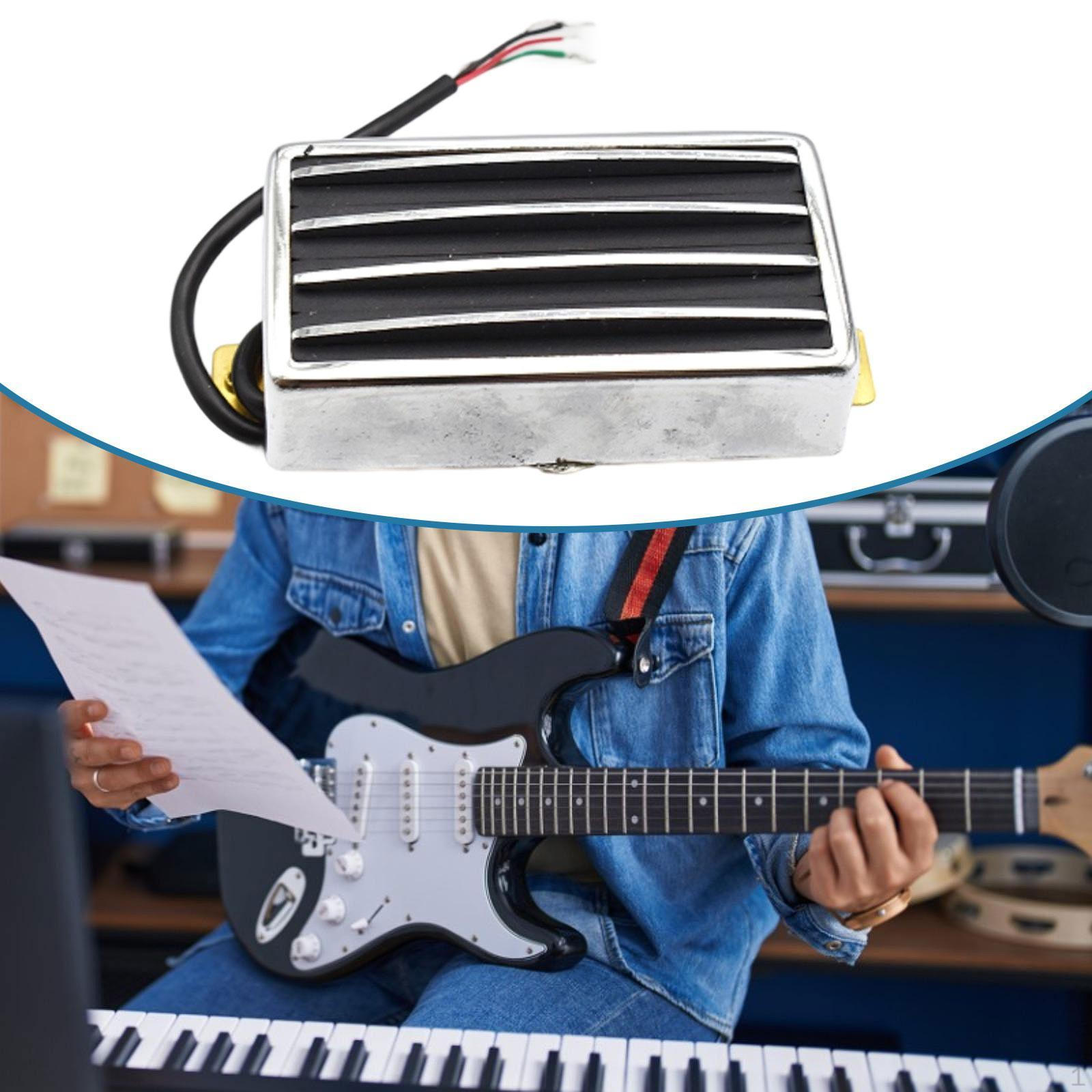 Звукосниматель Хамбакер для гитары Электрический Малошумный Легкая установка Легкий Музыкальный чёрный
Звукосниматель Хамбакер для гитары Электрический Малошумный Легкая установка Легкий Музыкальный чёрный