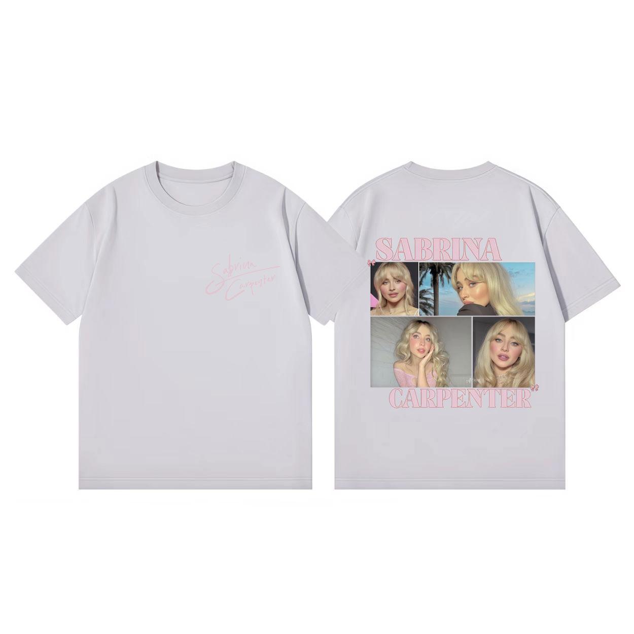 Singer Sabrina Carpenter Graphic T Shirts Unisex Women Fashion Aesthetic Short Sleeve Tshirts Summer Casual Loose Cotton Tshirt 3XL
Singer Sabrina Carpenter Graphic T Shirts Unisex Women Fashion Aesthetic Short Sleeve Tshirts Summer Casual Loose Cotton Tshirt 3XL