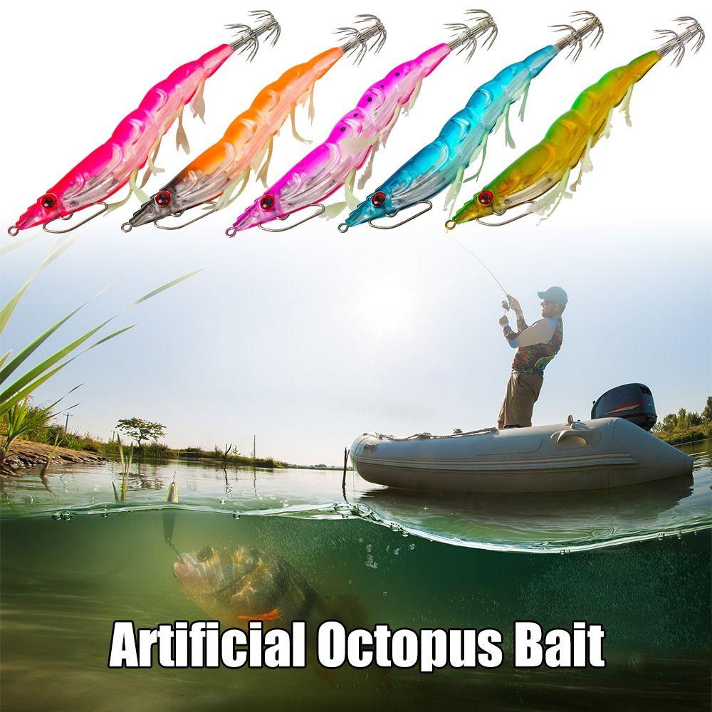 130mm 19g Lifelike Lead Sinker Jigs Wood Shrimp Lures Fishing Tackle weave Squid Hook Octopus Bait
130mm 19g Lifelike Lead Sinker Jigs Wood Shrimp Lures Fishing Tackle weave Squid Hook Octopus Bait