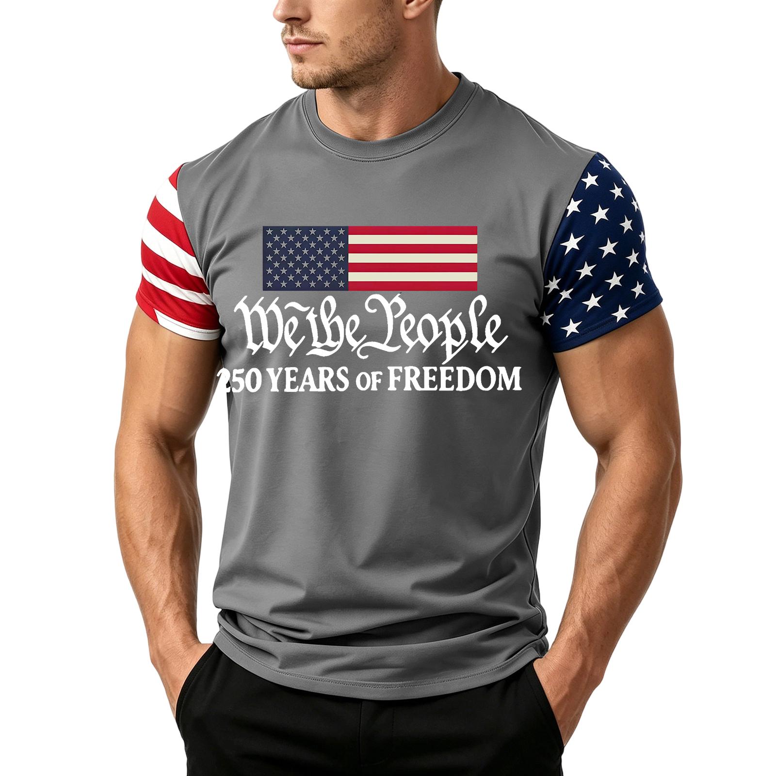 Men s Loose Fit Short Sleeve T Shirt Casual Summer Daily Wear American Flag Print Independence Day Theme Crew Neck Top XXXXL
Men s Loose Fit Short Sleeve T Shirt Casual Summer Daily Wear American Flag Print Independence Day Theme Crew Neck Top XXXXL