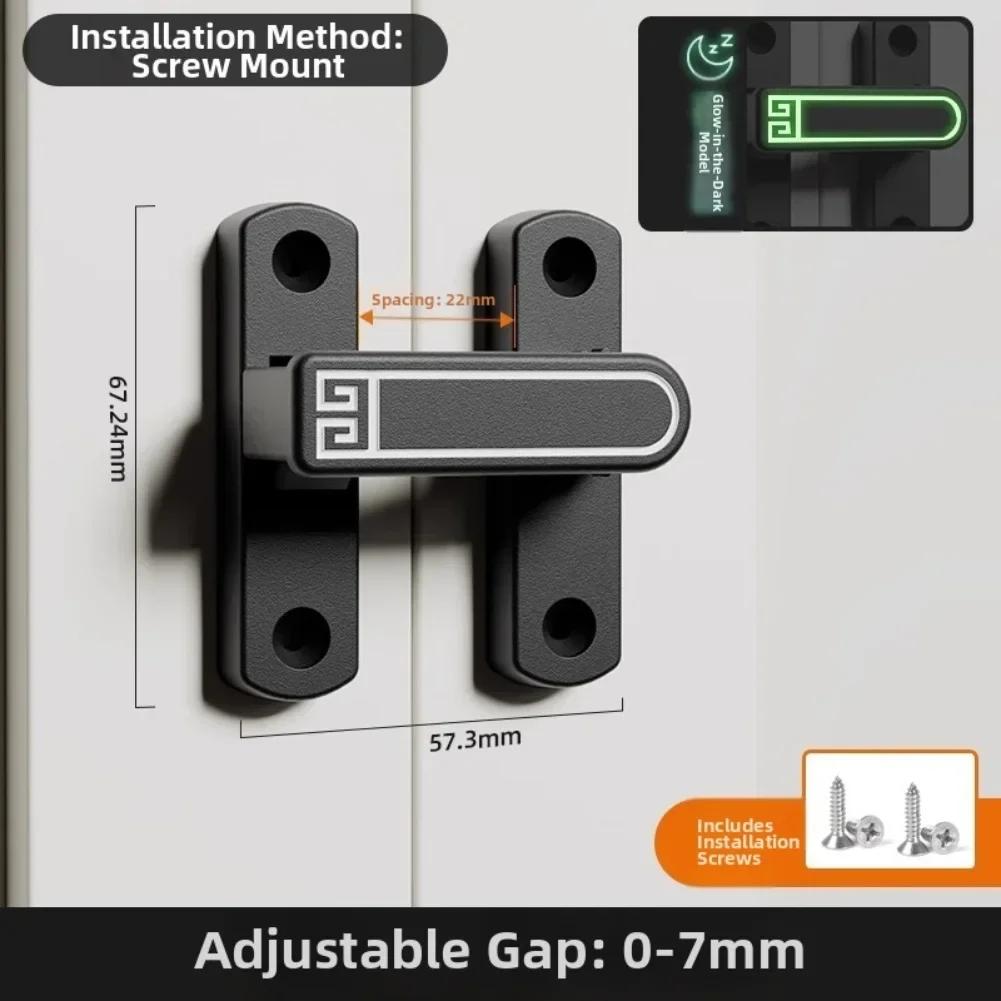 Adjustable Door Lock for Sliding Doors Made of Zinc Alloy with Anti Slide Feature and Night Light for Nighttime Visibility чорний
Adjustable Door Lock for Sliding Doors Made of Zinc Alloy with Anti Slide Feature and Night Light for Nighttime Visibility чорний