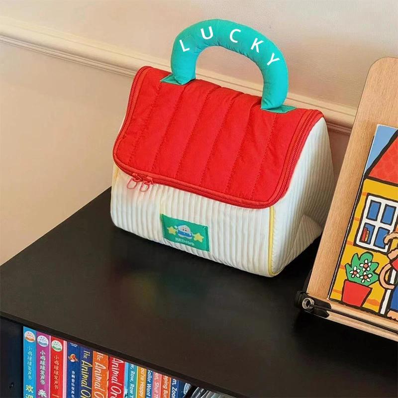 Cute Cottage Makeup Bag For Girls, Large Capacity Skincare Storage Bag, Portable Handheld Travel Wash Bag красный
Cute Cottage Makeup Bag For Girls, Large Capacity Skincare Storage Bag, Portable Handheld Travel Wash Bag красный